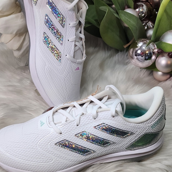 Adizero PureHustle 3 Sis Bates Womens Cleats size9 New - Picture 2 of 10